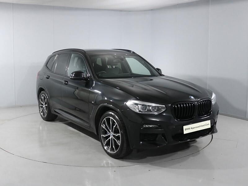 Black Used 2020 BMW X3 M Sport SUV | £24,950 (Fair price) - Image 1/4