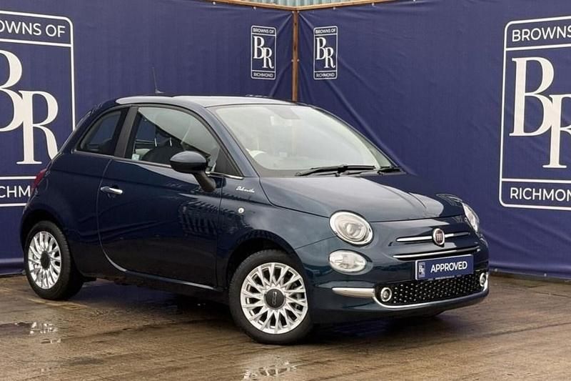 Blue Used 2022 Fiat 500 Dolcevita Hatchback | £10,499 (Fair price) - Image 1/1