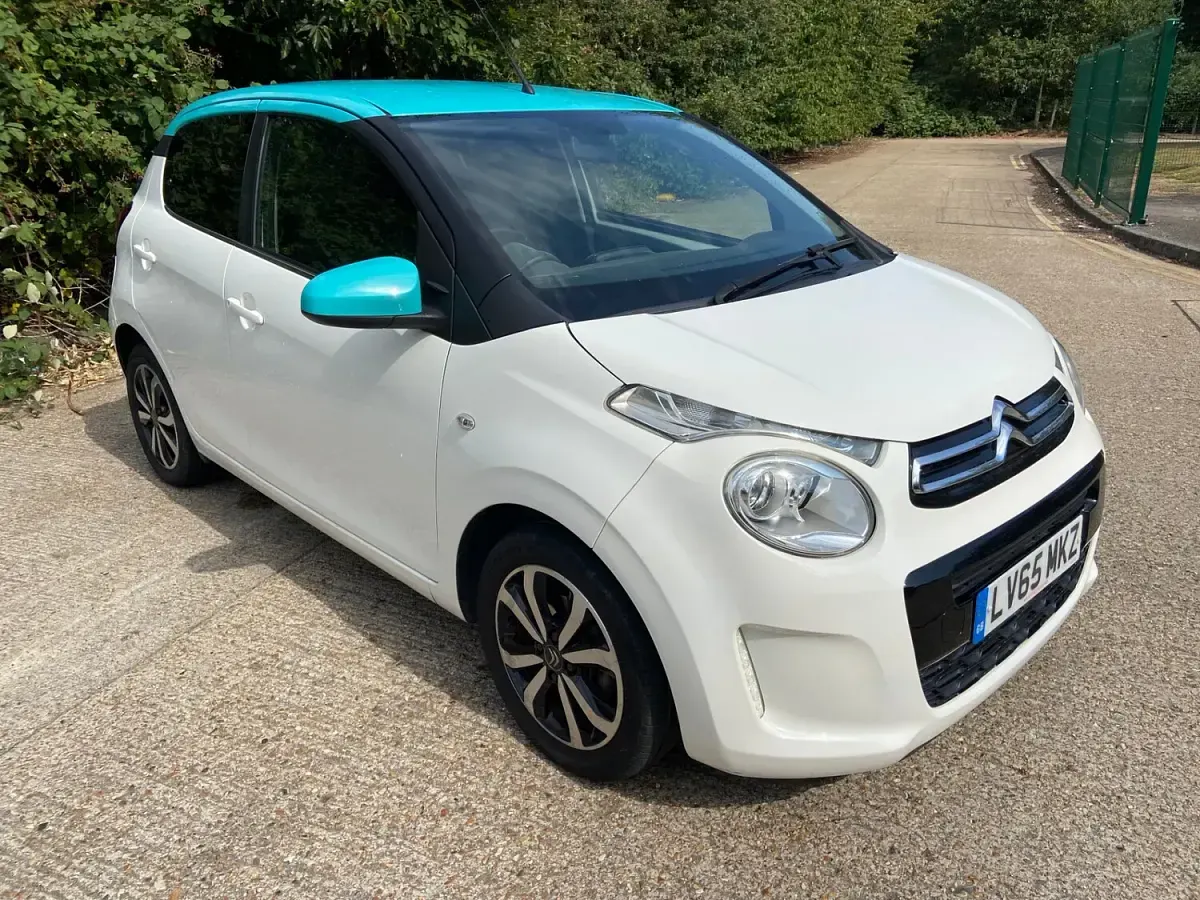 Used Citroën C1 Flair 68 HP (50 kW) 2015 White Hatchback