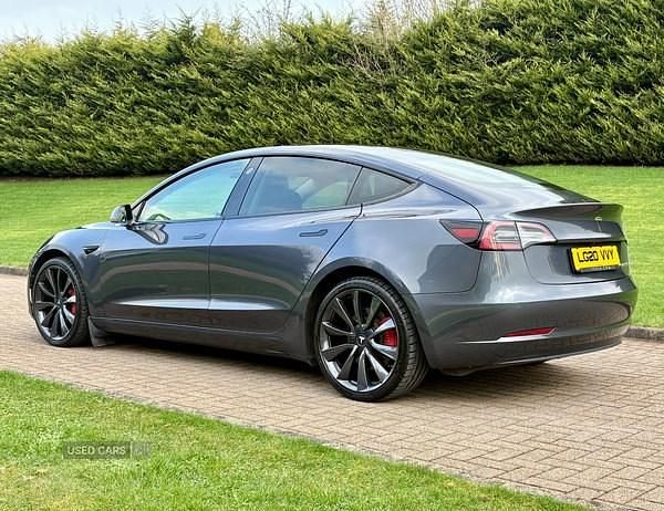 Used Tesla Model 3 Performance 461 kW (627 HP) 2020 Grey Sedan
