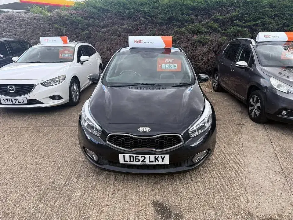 Used Kia Ceed 2012 Black Hatchback