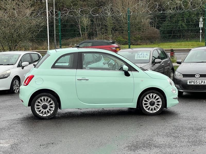 Used Fiat 500 Lounge 2017 Green Hatchback