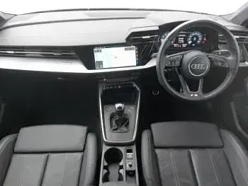 Used Audi A3 S-Line 110 HP (80 kW) 2023 Black Sedan