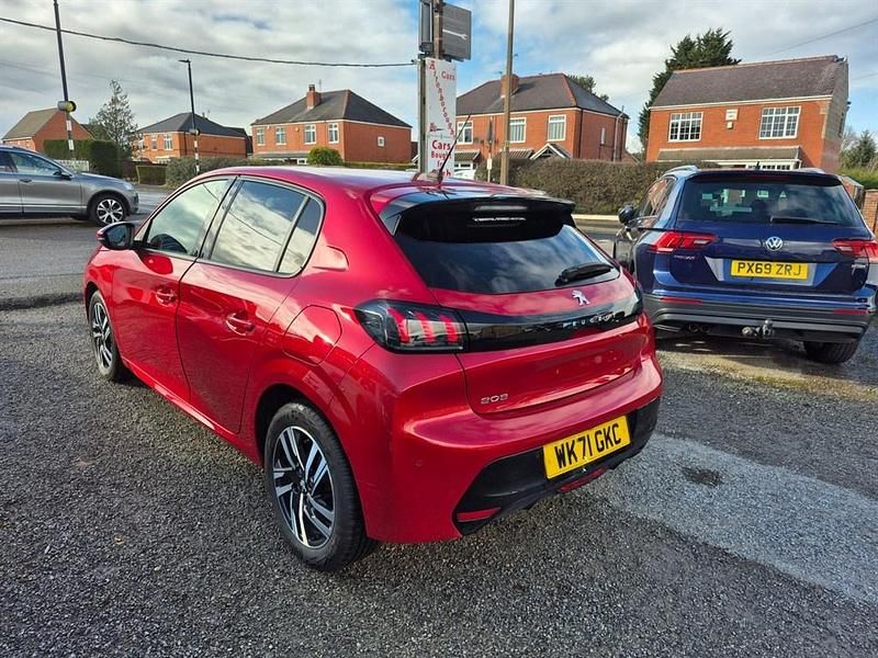 Used Peugeot 208 Allure Premium 2022 Red Hatchback