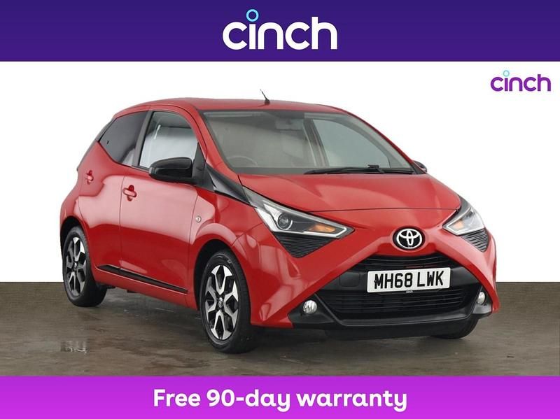 Red Used 2019 Toyota Aygo Trend Hatchback | £8,299 (Fair price) - Image 1/3