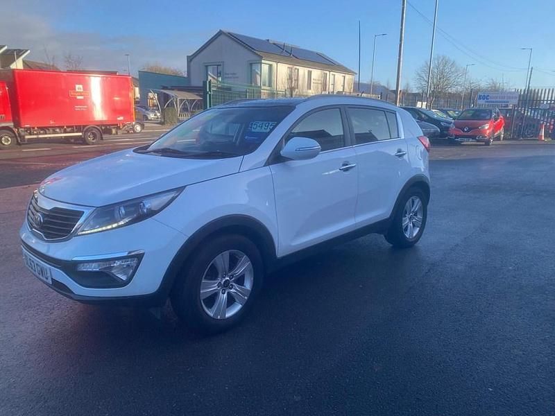 Used Kia Sportage 115 HP (84 kW) 2013 White SUV