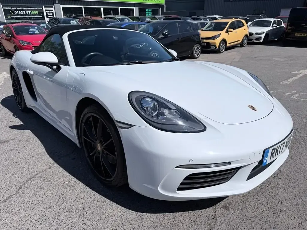 Usado Porsche 718 Boxster 2017 Blanco Descapotable