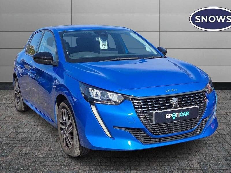 Blue Used 2022 Peugeot 208 Allure+ Hatchback | £14,556 (Fair price) - Image 1/4