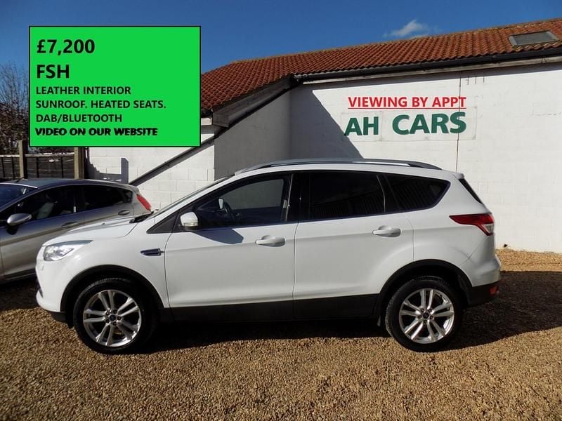 Used Ford Kuga Titanium X 150 HP (110 kW) 2016 White SUV