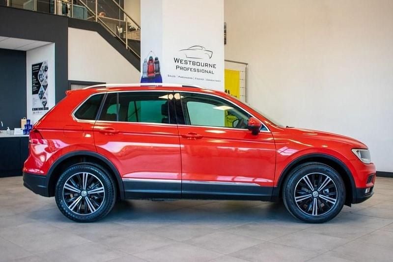 Used VW Tiguan SE 150 HP (110 kW) 2017 Orange SUV