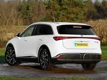 New MG MGS6 EV Trophy 265 kW (361 HP) 2025 White SUV