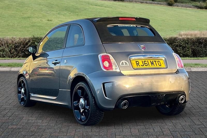 Used Abarth 500C 2011 Grey Cabriolet