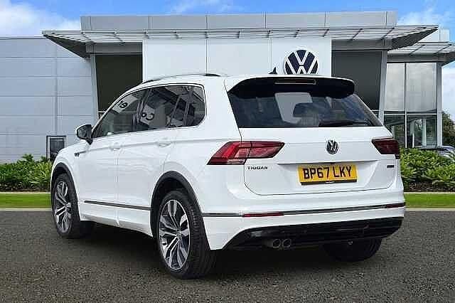 Used VW Tiguan R-line 190 HP (139 kW) 2018 Pure white SUV