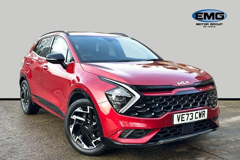Red Used 2024 Kia Sportage GT-Line SUV | £24,795 (Fair price) - Image 1/3
