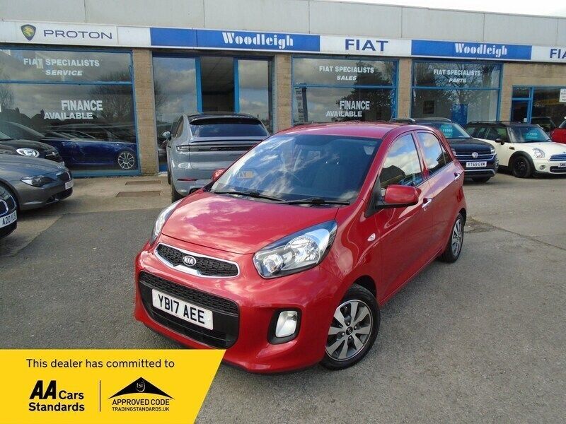 Red Used 2017 Kia Picanto 2 Hatchback | £9,995 (Fair price) - Image 1/4
