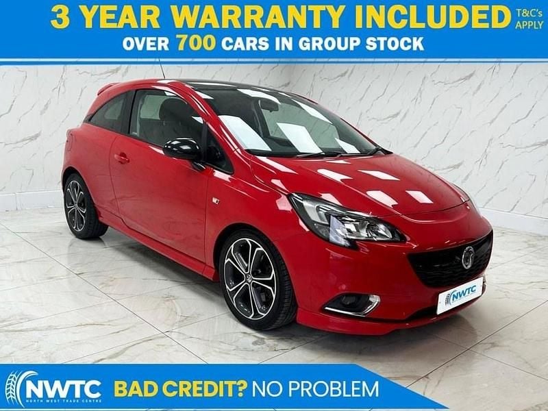 Used Vauxhall Corsa Edition 150 HP (110 kW) 2016 Red Hatchback