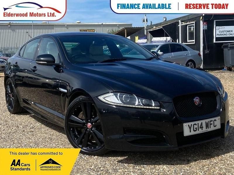 Black Used 2014 Jaguar XF Premium Luxury Sedan | £5,890 (Good price) - Image 1/4