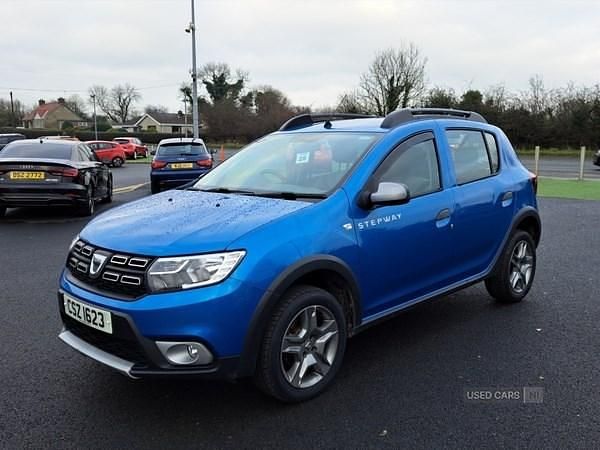 Used Dacia Sandero Ambiance 90 HP (66 kW) 2018 Blue Hatchback