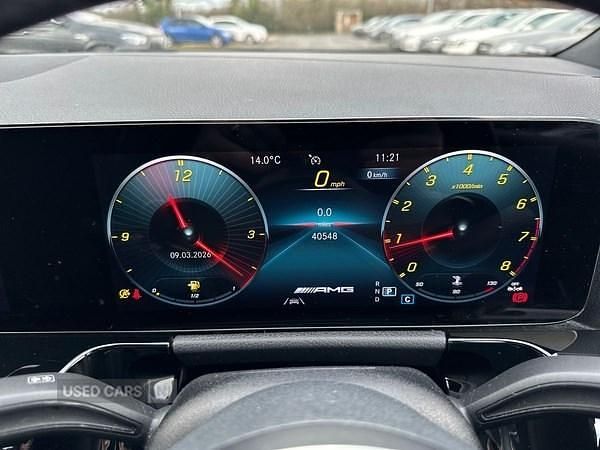 Used Mercedes GLA35 AMG Premium 306 HP (225 kW) 2022 Blue SUV