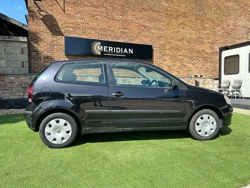 Used VW Polo 60 HP (44 kW) 2008 Black Hatchback