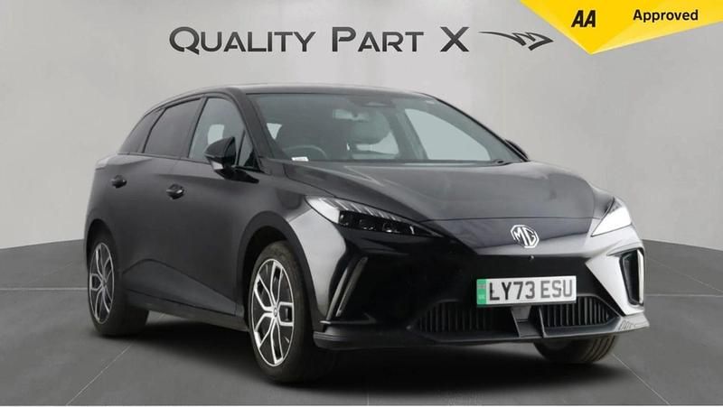 Used MG MG4 EV Trophy 150 kW (204 HP) 2023 Black Hatchback