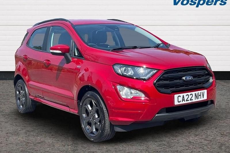 Red Used 2022 Ford Ecosport ST-Line SUV | £13,700 (Fair price) - Image 1/1