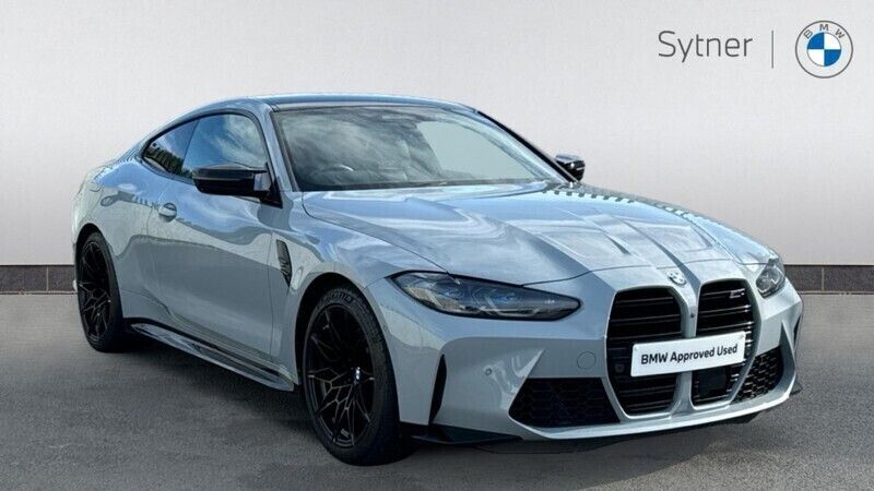 Grey Used 2022 BMW M4 Competition Edition Coupe | £48,999 (Fair price) - Image 1/4