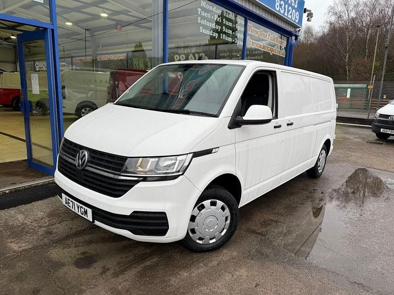 White Used 2021 VW T6.1 Startline Van | £16,995 (Super price) - Image 1/4