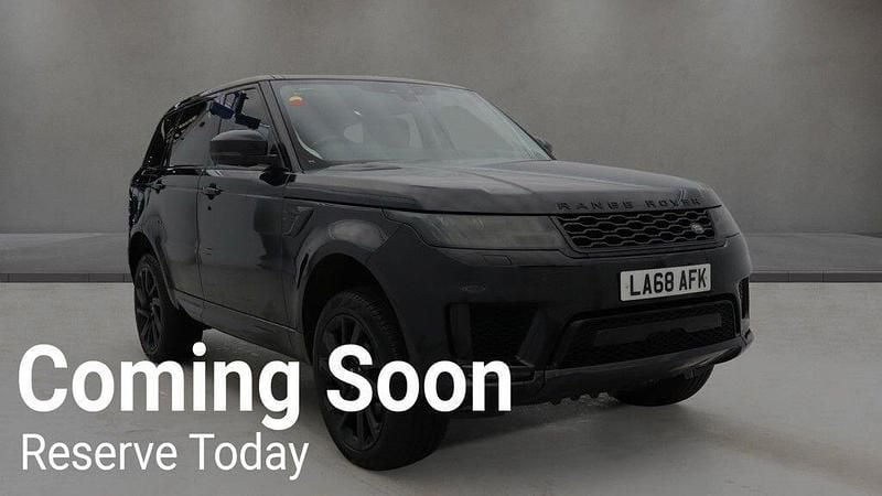 Used Land Rover Range Rover Sport HSE 300 HP (220 kW) 2019 Black SUV