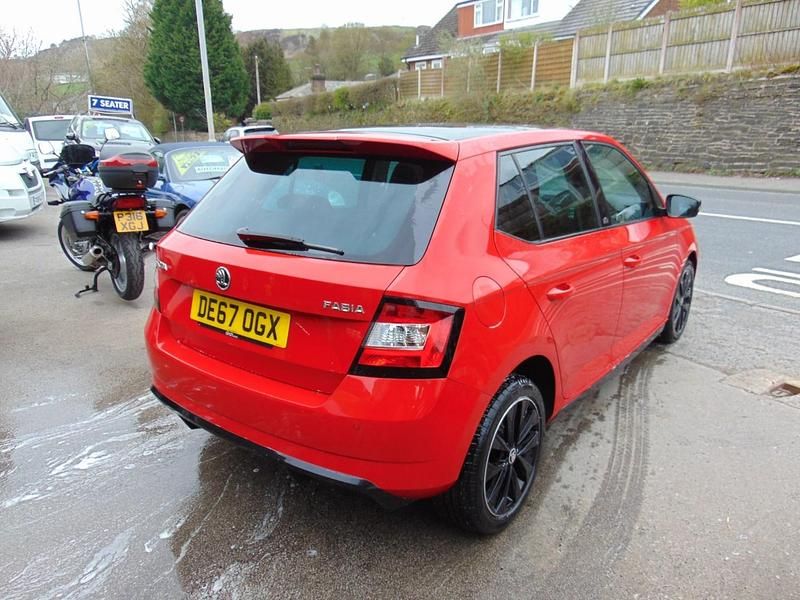 Used Skoda Fabia Monte Carlo 110 HP (80 kW) 2017 Red Hatchback
