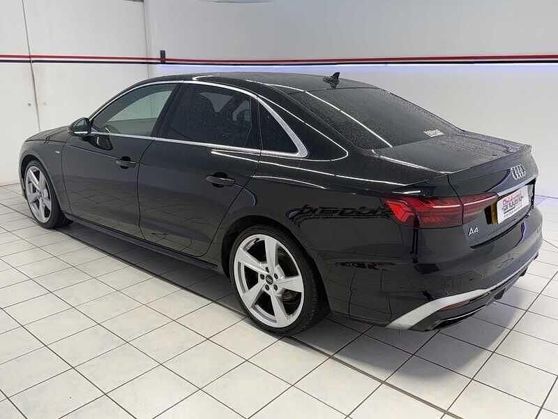 Used Audi A4 S-Line 150 HP (110 kW) 2021 Black Sedan