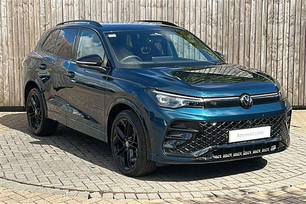 Blue Used 2025 VW Tiguan R-line SUV | £35,499 (Expensive) - Image 1/4