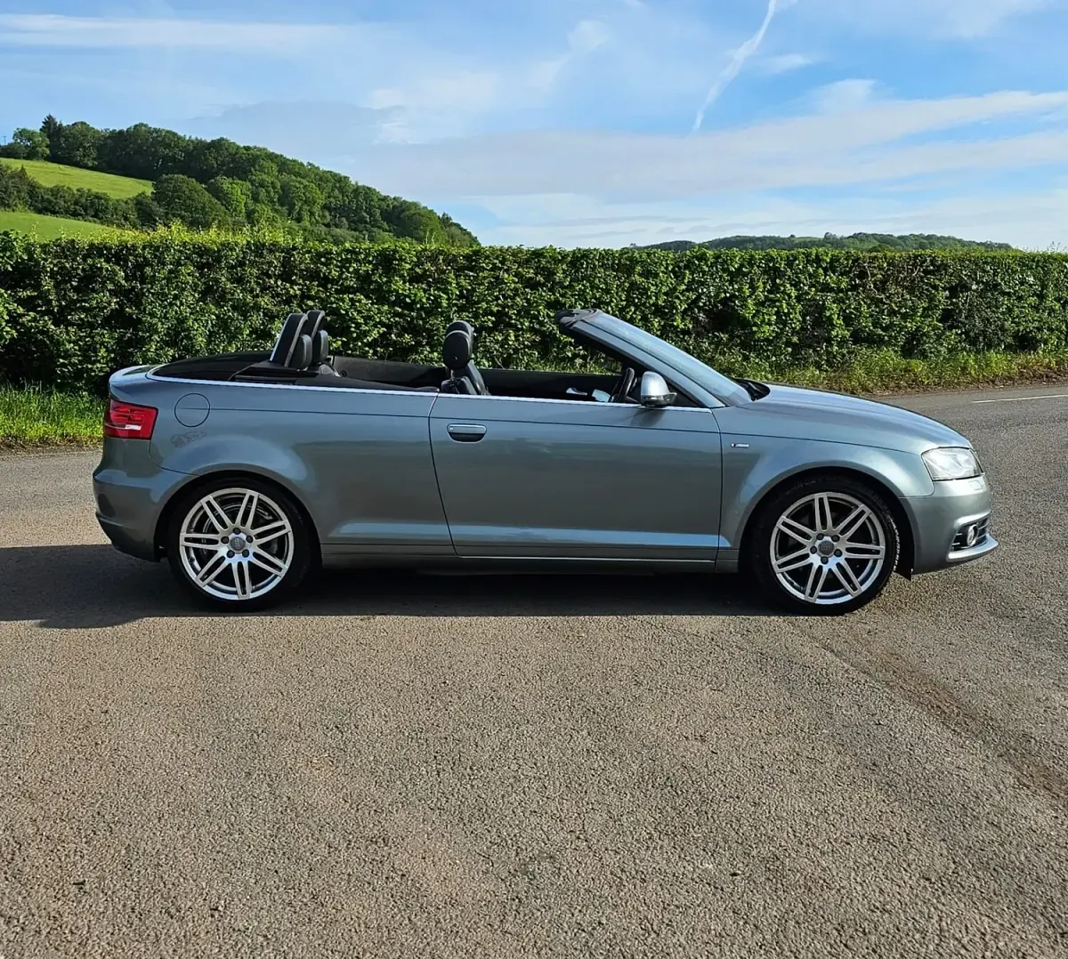 Used Audi A3 Cabriolet S-Line 197 HP (144 kW) 2008 Grey Cabriolet