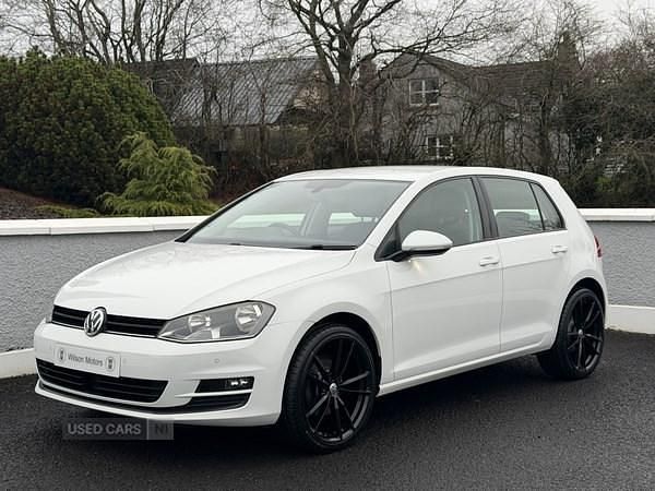 Used VW Golf VII Match 110 HP (80 kW) 2016 White Hatchback