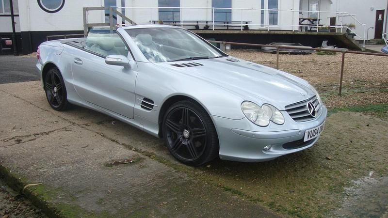 Used Mercedes SL350 2004 Silver Cabriolet