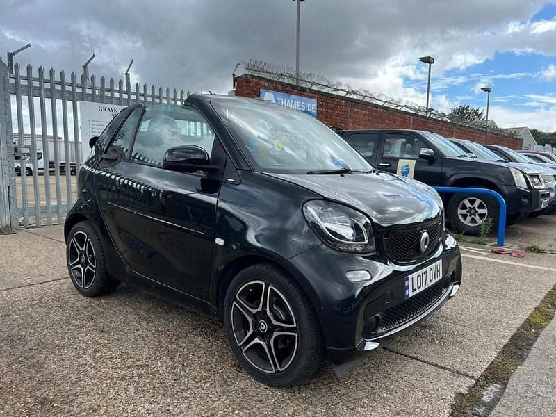 Black Used 2017 Smart ForTwo Cabrio Premium Cabriolet | £7,795 (A bit pricey) - Image 1/4