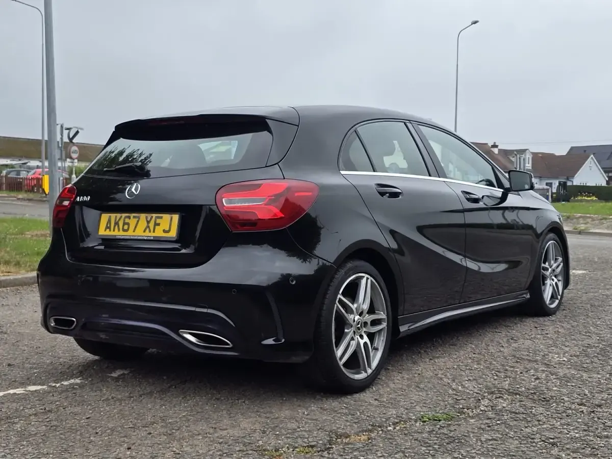 Used Mercedes A180 AMG Line Premium 2017 Black Hatchback