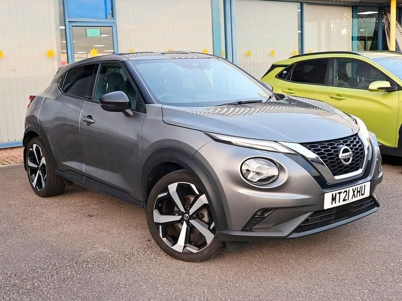 Gun metal grey Used 2021 Nissan Juke Tekna SUV | £15,789 (Fair price) - Image 1/4