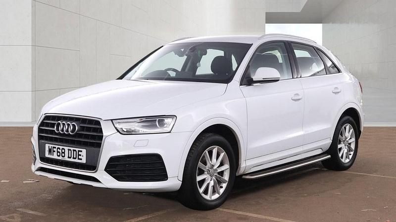 Used Audi Q3 Sport 150 HP (110 kW) 2018 Ibis white SUV