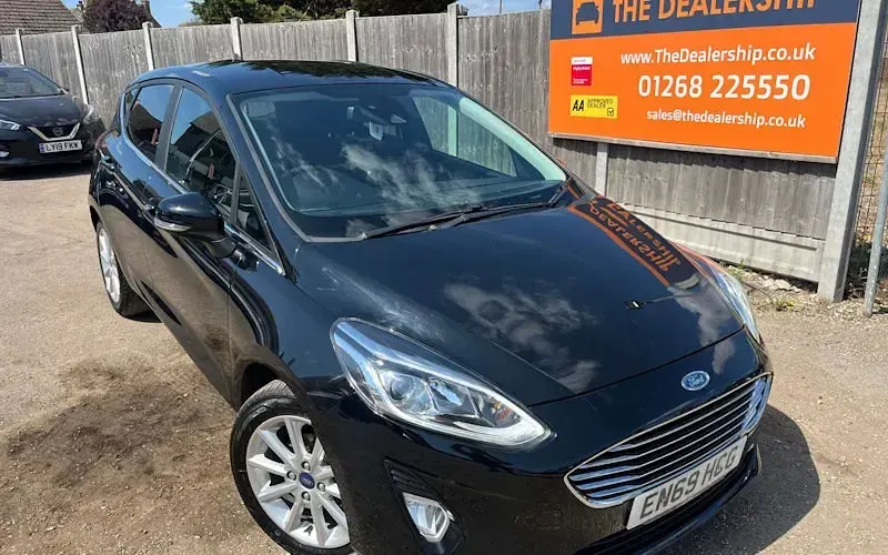 Used Ford Fiesta Titanium 125 HP (91 kW) 2020 Black Hatchback