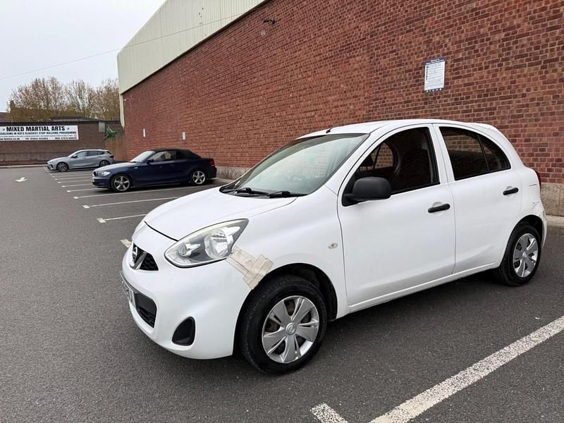 Begagnad Nissan Micra Visia 2016 Vit Halvkombi