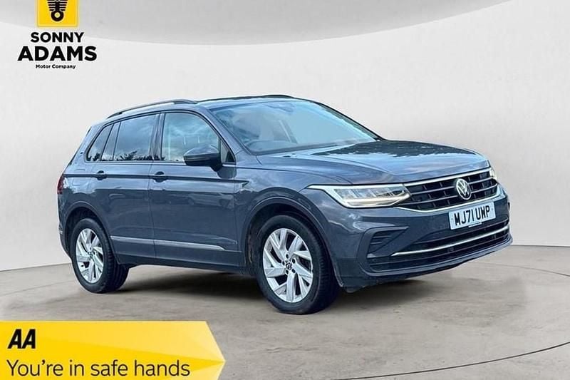 Grey Used 2022 VW Tiguan S SUV | £18,489 (Good price) - Image 1/1