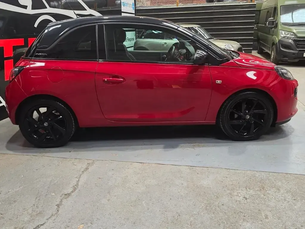 Used Vauxhall Adam S 70 HP (51 kW) 2016 Red Hatchback