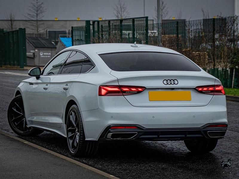 Used Audi A5 S-Line 2022 White Coupe