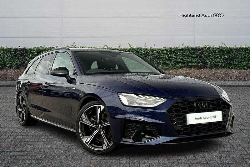 Blue Used 2024 Audi A4 Black Edition Estate | £35,985 - Image 1/4
