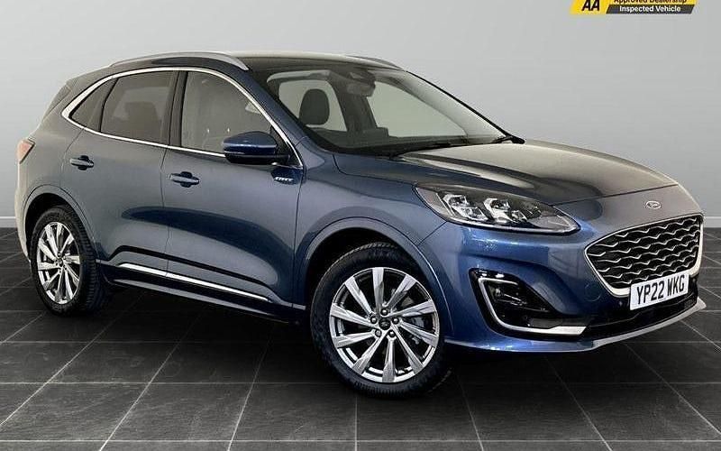 Blue Used 2022 Ford Kuga Vignale SUV | £20,695 (Fair price) - Image 1/2