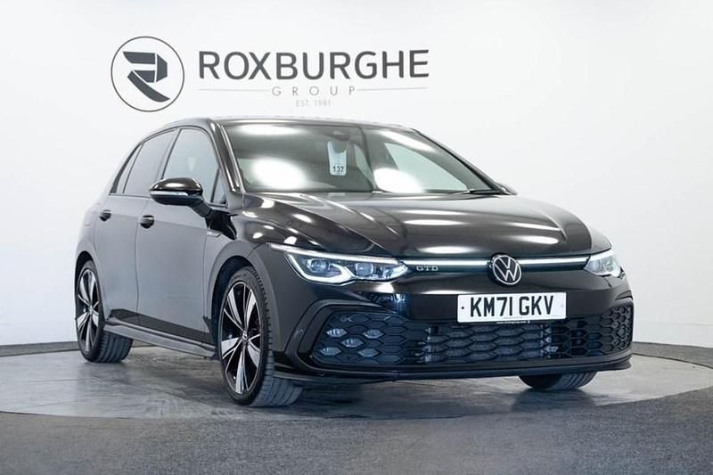 Black Used 2021 VW Golf VIII GTD Hatchback | £17,995 (Good price) - Image 1/1