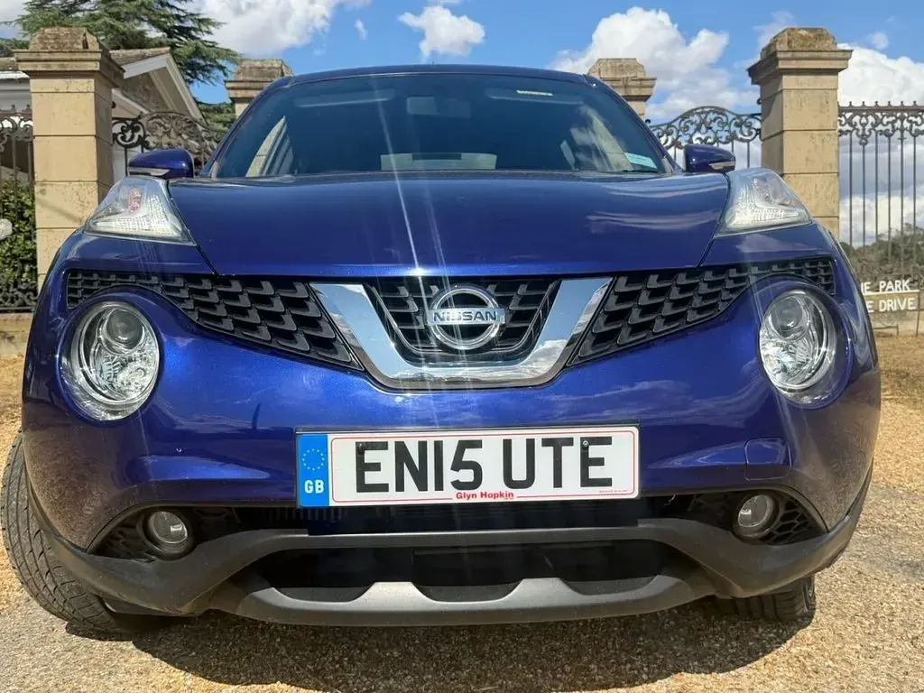 Used Nissan Juke Acenta Premium 115 HP (84 kW) 2015 Blue SUV