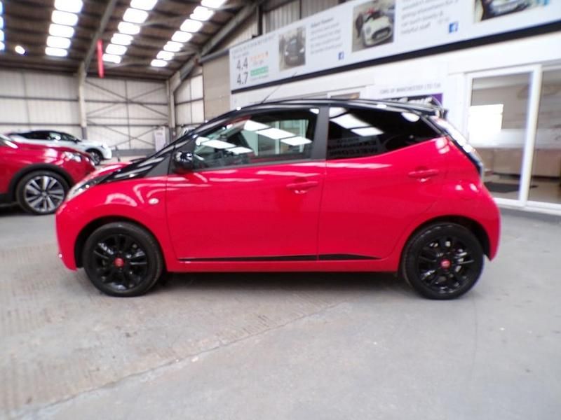 Used Toyota Aygo X-cite 69 HP (50 kW) 2017 Red Hatchback