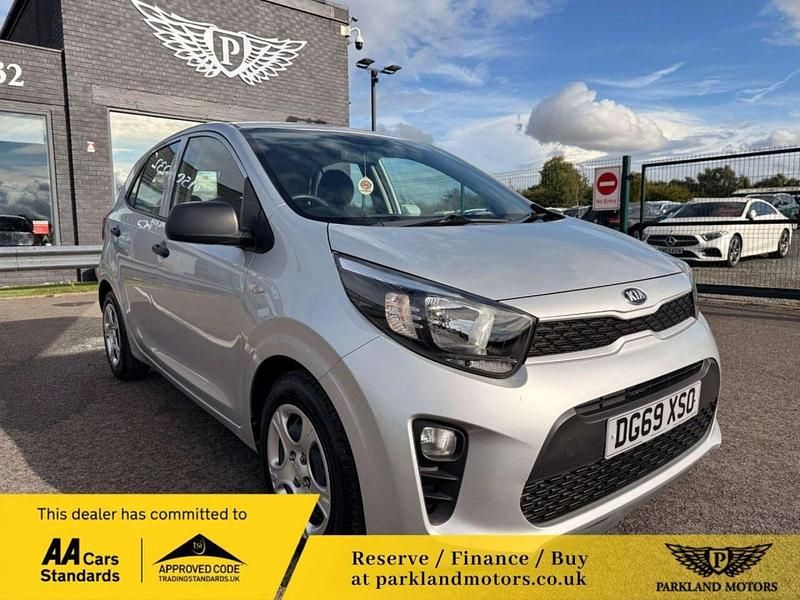 Used Kia Picanto 66 HP (48 kW) 2019 Silver Hatchback